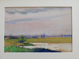 Jan Poortenaar - Hollands Landschap kopen? Bied vanaf 125!