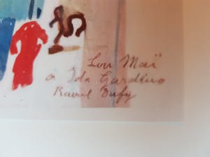 Raoul Dufy - Bevlagde straat in Nizza 1928, litho kopen? Bied vanaf 65!