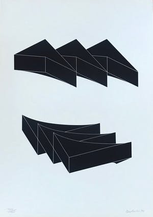 Josef Bücheler - Gesigneerde zeefdruk - 1974 - 144/150 - Zelden aangeboden! kopen? Bied vanaf 55!