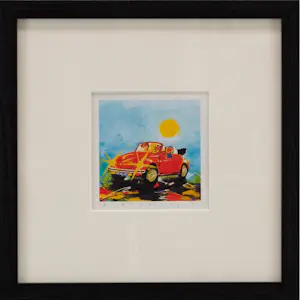 Ad Verstijnen - Kleurenzeefdruk KEVER CABRIO IN NIEUWE LIJST!!! kopen? Bied vanaf 49!