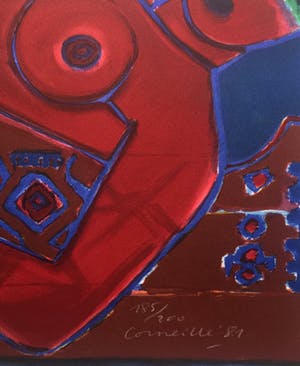 Corneille - fraaie kleurenlitho - ‘Nu Oiseau ‘ - 1981. kopen? Bied vanaf 295!