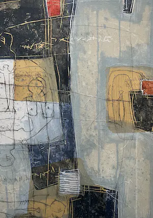 Bernard Remusat - handgesigneerde carborundumdruk | 'Taravu' | LUXE INGELIJST kopen? Bied vanaf 1!