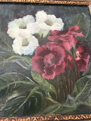 Jan Schoorel - Olieverf Bloemen kopen? Bied vanaf 175!