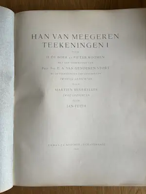 Han van Meegeren - Teekeningen - 1 kopen? Bied vanaf 500!