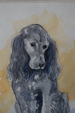 Kees Heynsius - Aquarel - "Flip" kopen? Bied vanaf 75!