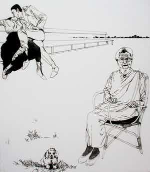 Kees Spermon - Ets: Please Mrs Henry - 1970 verkocht voor € 49!