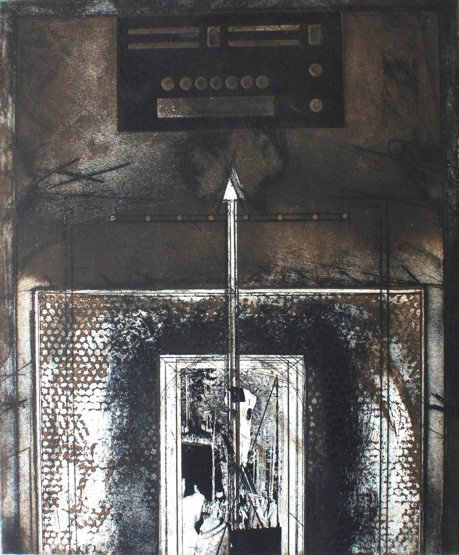 Buy Karl Fred Dahmen - „Aufwärts" Radierung - Auflage von 75 - signiert - (84 x 70 cm)? Bid from 199!