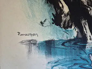 Piet van der Hem - 2 spotprenten - Nieuwe Amsterdammer kopen? Bied vanaf 20!