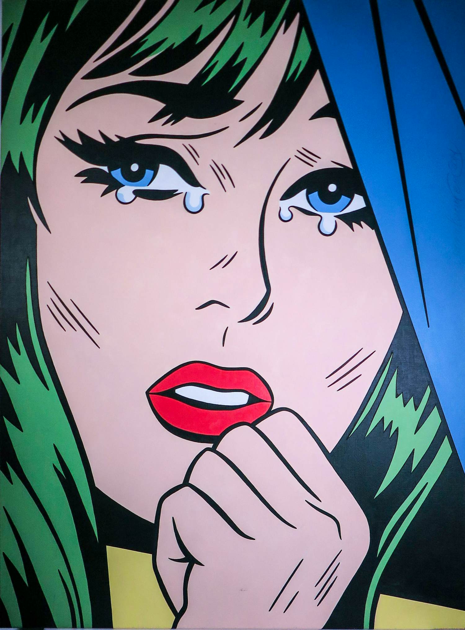 Luc Verschuuren - Acryl op doek, Parti! (Zeer groot) kopen? Bied vanaf 350!