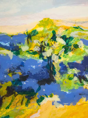 Willem Brauck - Zeefdruk, Parfumes de Provence (Groot) - Ingelijst kopen? Bied vanaf 100!