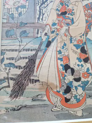 Quint Verhaart - Japanse dames in de tuin kopen? Bied vanaf 70!