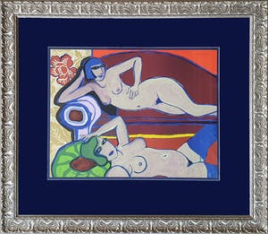 Corneille - ' New York rooms: Sur la Chaisse Longue' - Groot - Nieuw ingelijst kopen? Bied vanaf 735!