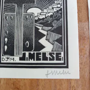 Johan Melse - "Stilte over Zeeland" met extra 2 stuks Ex Libris waarvan 1 gesigneerd kopen? Bied vanaf 36!