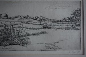 Theo Hoogewerf - Ets - Landschap kopen? Bied vanaf 50!