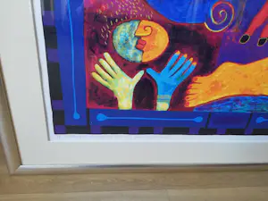 Clemens Briels - Prachtige zeefdruk van Briels ingelijst kopen? Bied vanaf 325!