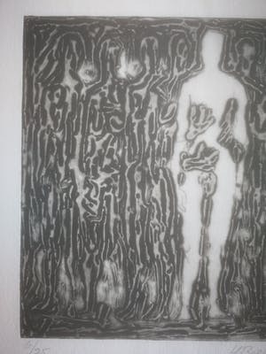 Hans Bertrand - Staande figuur. kopen? Bied vanaf 25!