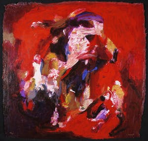 Peter Munnik - Zeefdruk op geschept papier, Zonder titel kopen? Bied vanaf 40!