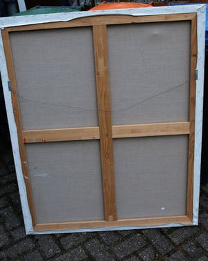 Peter Klashorst - Acrylverf op doek , “Ik Jan Cremer” - 120 x 100 cm – 2002 kopen? Bied vanaf 425!