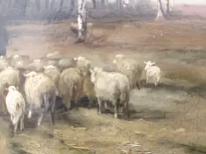 Adriaan Marinus Geijp - Schaapsherder met kudde kopen? Bied vanaf 75!