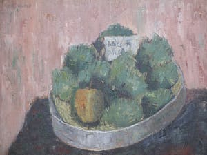 Jan Linschooten - Welkom Thuis! - Olieverf op board kopen? Bied vanaf 75!