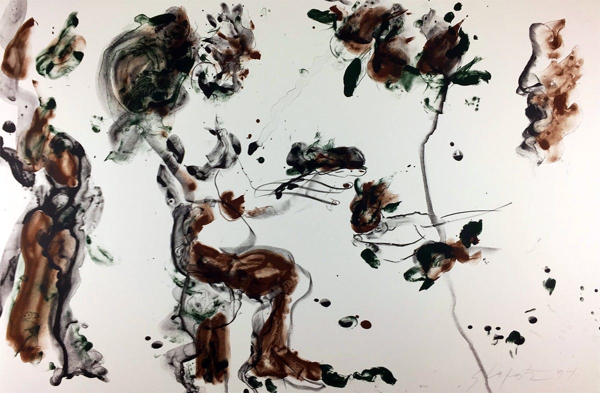 Ger Lataster - Lithografie - Oordeel van Paris - 43/50 - 1994 - GROOT KUNSTWERK verkocht voor € 100!