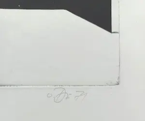 Gerd van Dulmen - Surrealistische voorstelling met meelwormen, aquatint ets kopen? Bied vanaf 45!