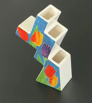 Plateelbakkerij Schoonhoven - TULPENVAAS kopen? Bied vanaf 35!