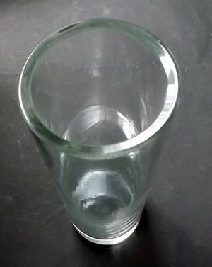 Cenedese - Gino Cenedese voor Sommerso - dikwandige kristal cylinder vaas - gesigneerd kopen? Bied vanaf 1!