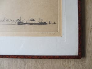 Walter Vaes - Veere gezien vanaf het veerse gat kopen? Bied vanaf 105!