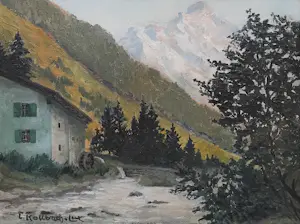 Lucia Kollbach-Lux - Berglandschap kopen? Bied vanaf 89!