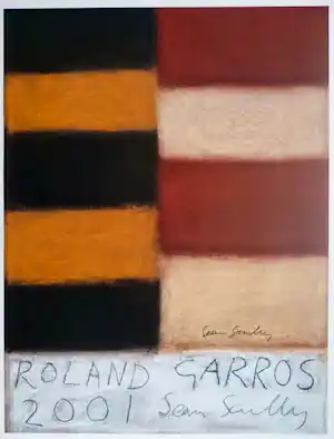 Sean Scully - Roland Garros, signiert verkauft für € 270!