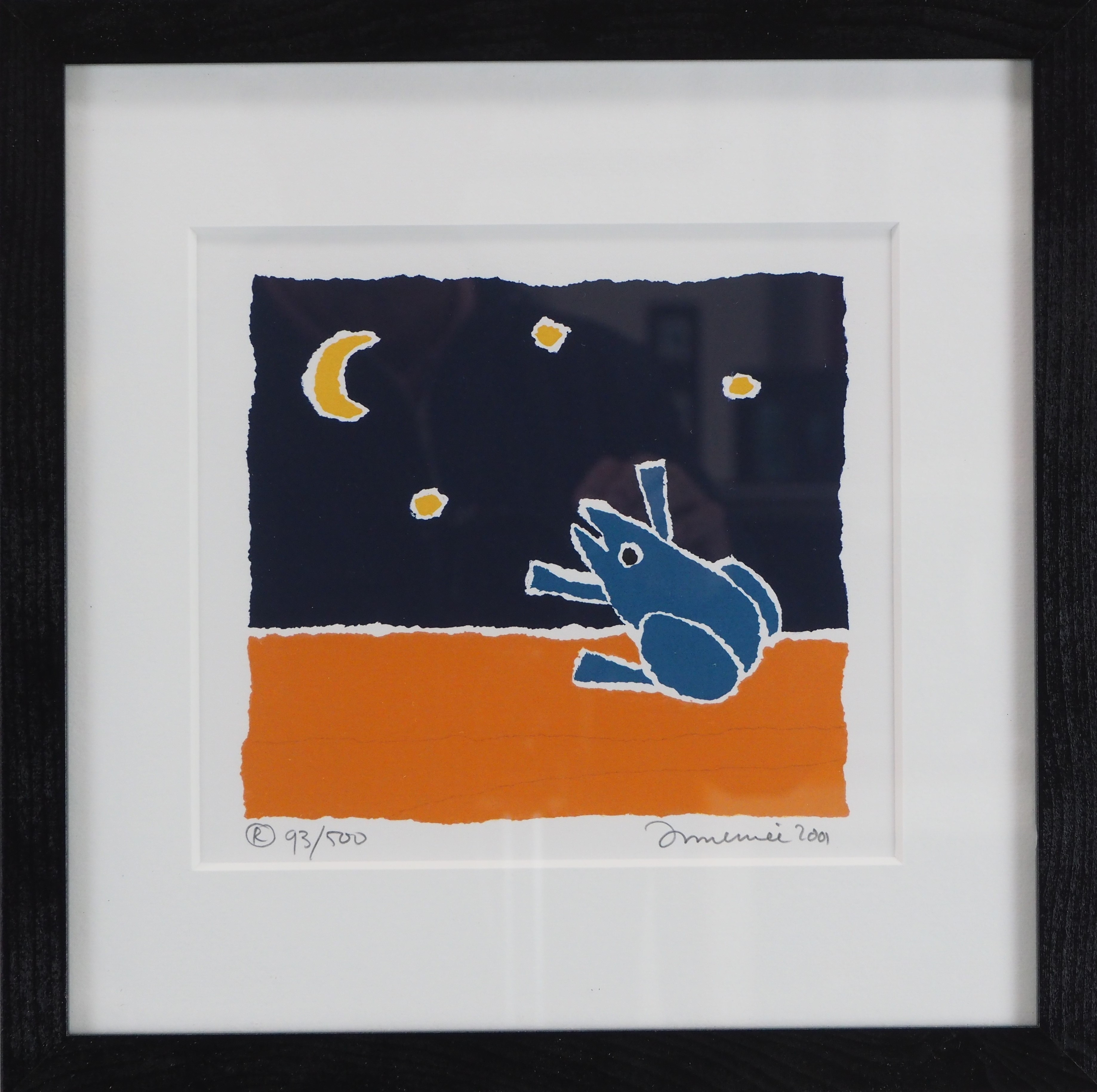 Hans Innemee - Blauwe kikker verkocht voor € 50!