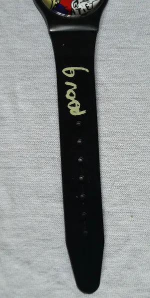 Herman Brood - 2x Horloge , “Erik Satie” en “Vliegtuig” – met doosjes kopen? Bied vanaf 1!