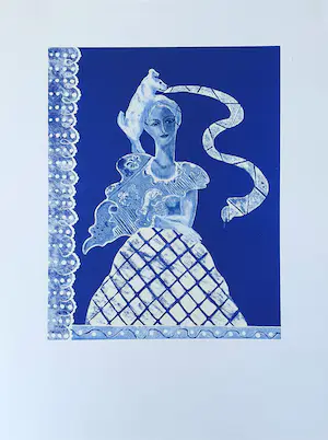 Cecile de Bruijn - 'Amour blue' kopen? Bied vanaf 1!