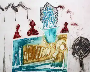 Jan Montyn - Ets - 1994 verkocht voor € 115!