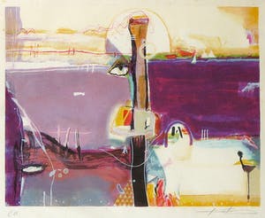 Kantcho Kanev - Zeefdruk, Step FiveTwo - Ingelijst kopen? Bied vanaf 1!