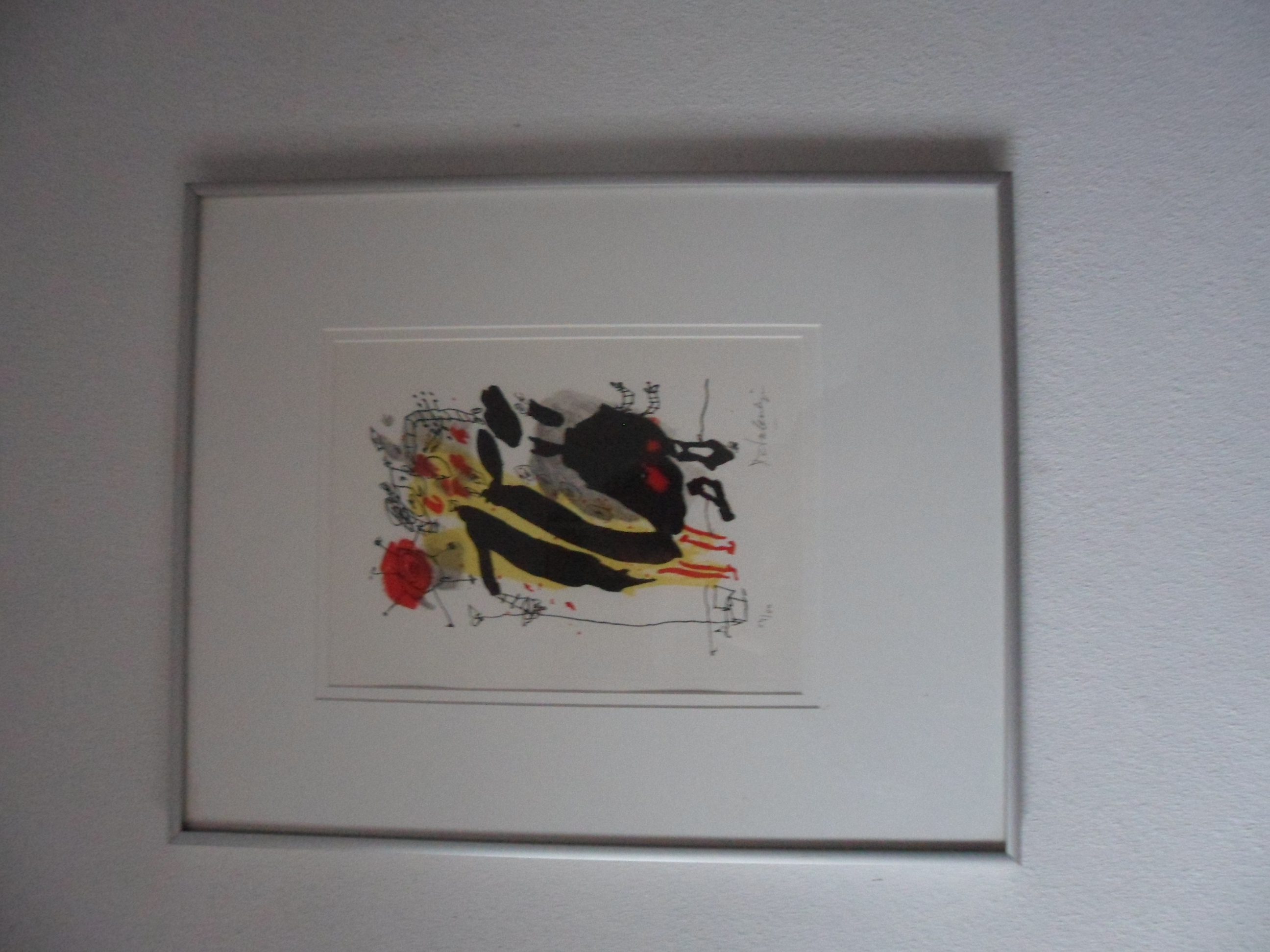 Kees Salentijn - Kleurenlitho,titel,"La Alhajita'. kopen? Bied vanaf 50!