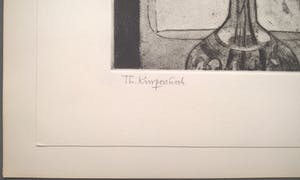 Theo Kurpershoek - gesigneerde ets kopen? Bied vanaf 45!