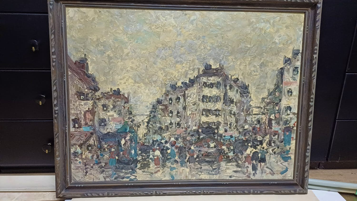 Simon Kramer - Parijs Stadsgezicht kopen? Bied vanaf 140!