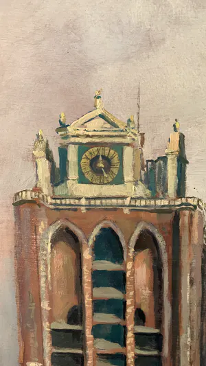 Martin van Waning - Gezicht op Dordrecht kopen? Bied vanaf 1250!