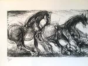 Willem Snitker - Paardenets II verkocht voor € 45!