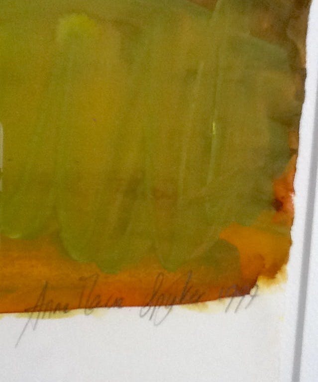 Anne Marie Spijker - Anne Marie Spijker, Gouache gesigneerd en ingelijst kopen? Bied vanaf 1!