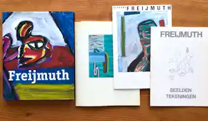 Alphons Freijmuth - 4 Items - Cobra Museum 1998 - Van Reekum 1982 - GESIGNEERD (+ nog 2) vendu pour 54€ !