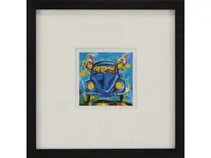 Ad Verstijnen - Kleurenzeefdruk VW KEVER IN NIEUWE LIJST!!!! kopen? Bied vanaf 59!