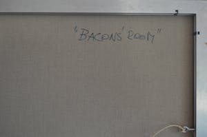 Alexander Vogels - Bacon's room - olieverf - GROOT kopen? Bied vanaf 675!