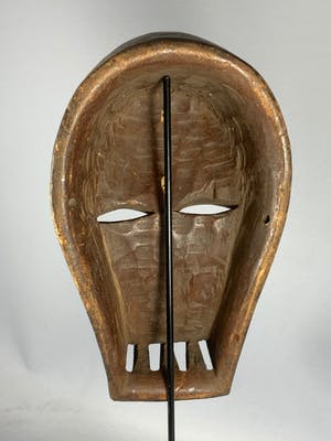 Igbo - Old Tribal Used African IGBO Mask - Nigeria. kopen? Bied vanaf 35!