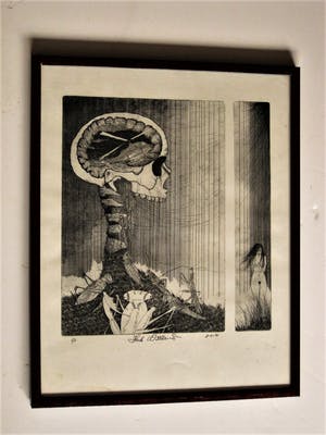 Henk Willemse - ETS geïnspireerd op het Chinees gedicht "Zwerm Sprinkhanen" van Hsu Chao kopen? Bied vanaf 1!