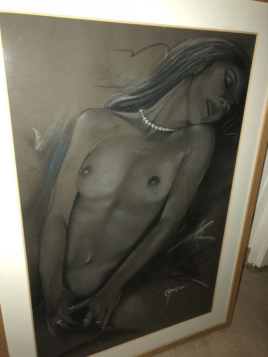 Niet of onleesbaar gesigneerd - Zoeteweij Artworks | Aantrekkelijke vrouw  kopen? Bied vanaf 1!