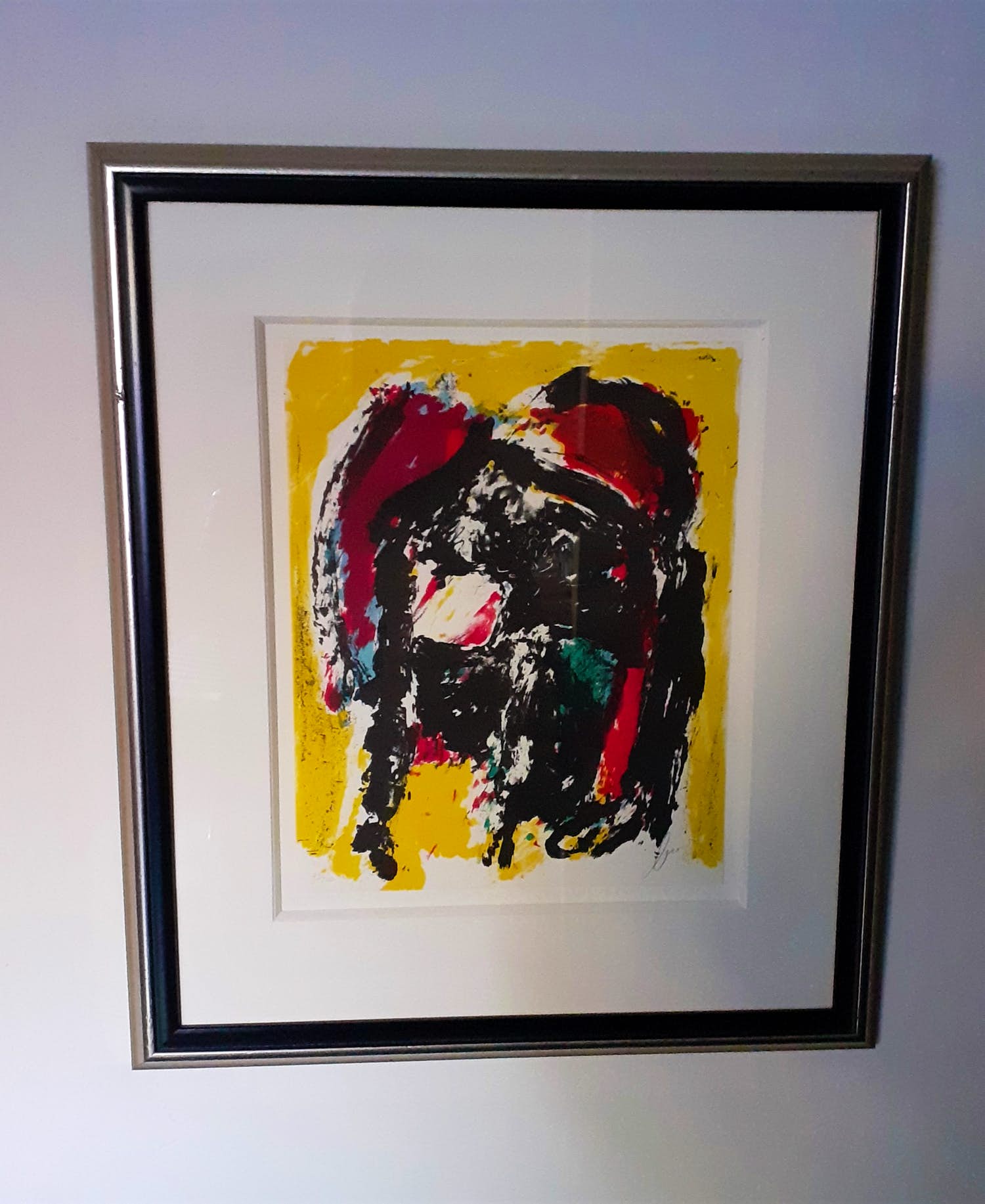 Eugène Brands - Kleurrijke litho (prachtig gelijst) kopen? Bied vanaf 299!