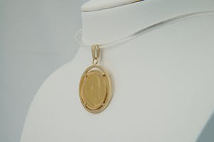 2544b- 18 Krt gouden montuur met losse Britse Sovereign munt Edward VII 1908 kopen? Bied vanaf 290!